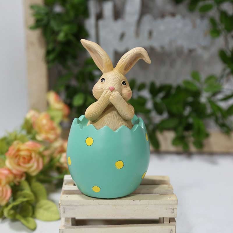 Easter Bunny Resin Ornament