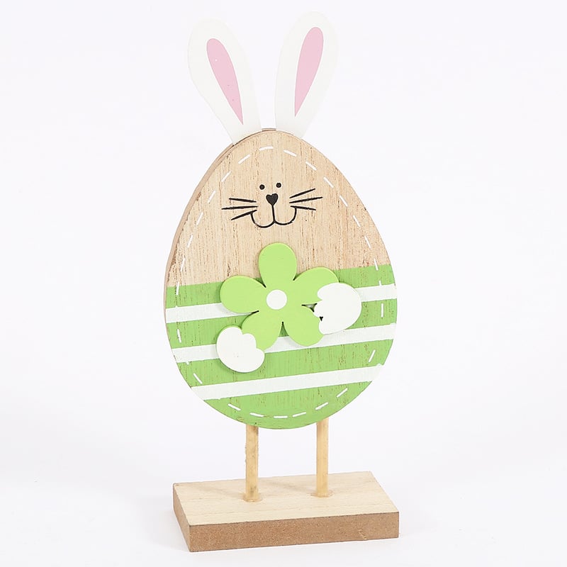 Easter Wooden Bunny Ornament