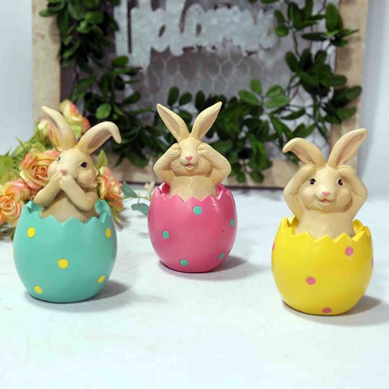 Easter Bunny Resin Ornament
