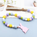 Easter Tassel Beaded Pendant