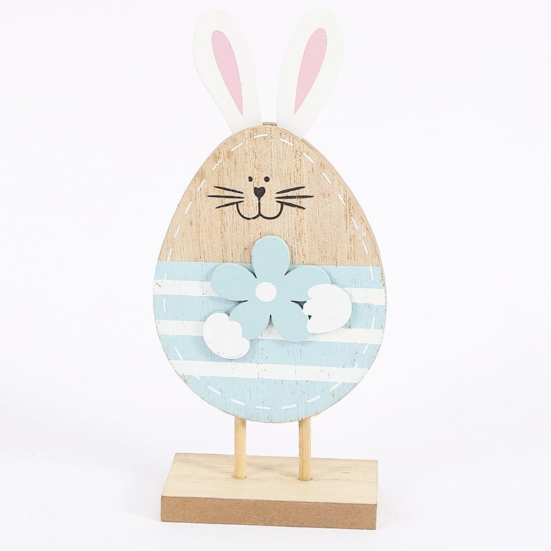 Easter Wooden Bunny Ornament